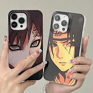 เคสโทรศัพท์มือถือ ลายการ์ตูนอนิเมะนารูโตะ Uchiha Itachi Gaara สําหรับ 11 12 13 14 Pro Max