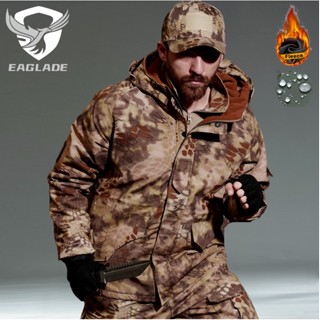 Eaglade เสื้อแจ็กเก็ตยุทธวิธี สําหรับผู้ชาย YDJXG8 In Desert Python