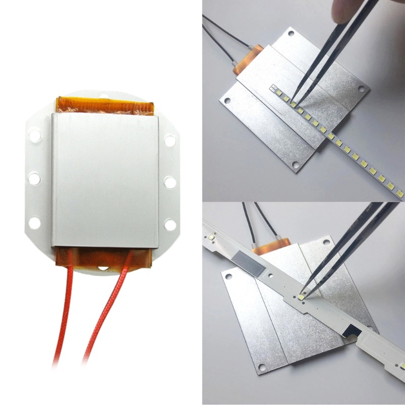 Po* แผ่นร้อน LED โคมไฟลูกปัด Desoldering Station 300W PTC ความร้อนบัดกรีแผ่น