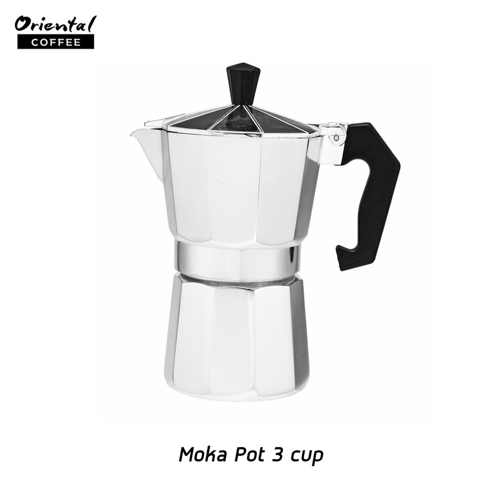 เครื่องกรองน้ำ หม้อต้มกาแฟโมค่าพอท อลูมิเนียม  Moka Pot