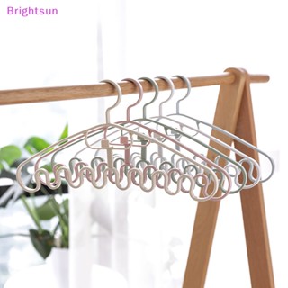 Brightsun ไม้แขวนเสื้อพลาสติก หลายพอร์ต สําหรับตากผ้า