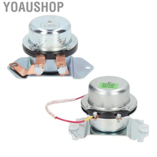 Yoaushop Electromagnetic Power Main Switch  08088‑10000 24V High Hardness Alloy Steel Red Copper Universal  Relay  for Replacement