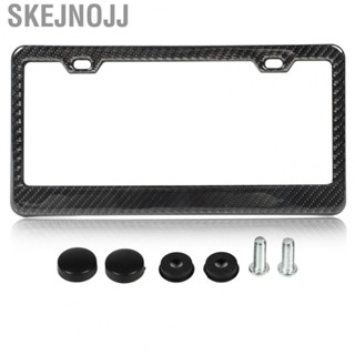 Skejnojj License  Holder  License  Frame Carbon Fiber Stable Tough Wear Resistant  for Car