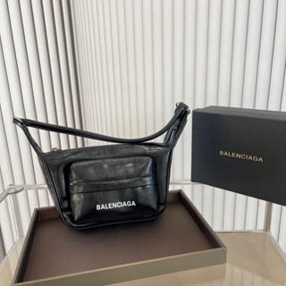 Balenciaga กระเป๋าถือ กระเป๋าสะพายไหล่ สไตล์เรโทร แฟชั่นสําหรับผู้ชาย และผู้หญิง (พร้อมกล่อง)