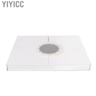 Yiyicc False Eyelash Organizer Case  Flip Cover Protective Dustproof False Eyelash Display Box  for Cosmetic