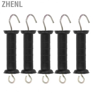 Zhenl 5Pcs Electric Fence Handle Insulated Fence Handle With Spring