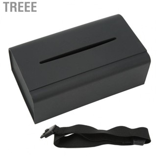 Treee Center Console Tissue Box  Soft Abrasion Resistant Easy To Clean Silicon Car Tissue Box  for Model Y