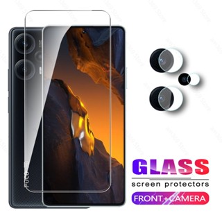 กระจกนิรภัยกันรอยหน้าจอกล้องด้านหน้า สําหรับ Xiaomi Poco F5 5G PocoF5 Pro Pocco F5Pro PocoF5Pro 6.67 นิ้ว 2023 23049PCD8G