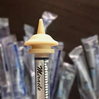 🇹🇭 ถูก💯🥇1ml/3ml/5ml/10ml จุกป้อนนมแมว จุกนมกระรอก ไซริงค์ป้อนม ซีลีโคน ป้องกันการสำลักขณะให้นม