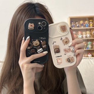 เคสโทรศัพท์มือถือนิ่ม กันกระแทก ลายการ์ตูนหมีน่ารัก สําหรับ iPhone 14 14PRO max 13 12PRO max 13pro max 11