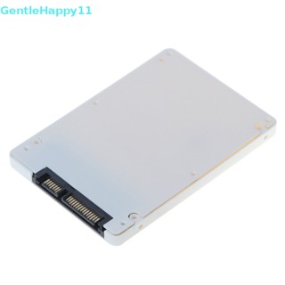 Gentlehappy การ์ดอะแดปเตอร์ B+M key M.2 Ngff (sata) ssd เป็น 2.5 นิ้ว sata3 พร้อมสกรูเคส