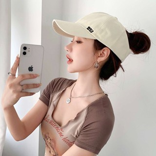 หมวกเบสบอล ป้องกันแดด สไตล์เกาหลี สําหรับผู้หญิง