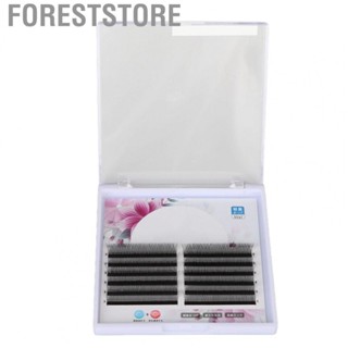 Foreststore Fake Eyelashes  12 Rows Faux Eyelashes Soft Fit  for Individuals