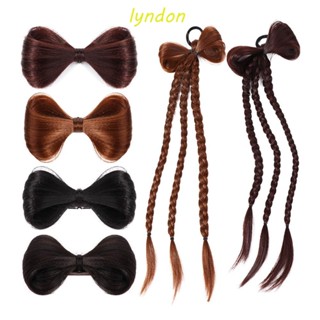 Lyndon วิกผม กิ๊บติดผม โบ สไตล์ฮิปฮอป ขนปุย สําหรับเด็กผู้หญิง
