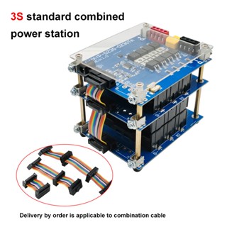 กล่องแบตเตอรี่ 12V 3S 18650 พร้อมแบตเตอรี่ 3S 30A BMS 3S1P 3S2P DIY