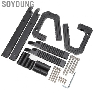 Soyoung Front Rear Grab Bar Handle Kit Aluminum Alloy Replacement for  Wrangler JK 2007 2018 Car Grab Handle Car Accessories