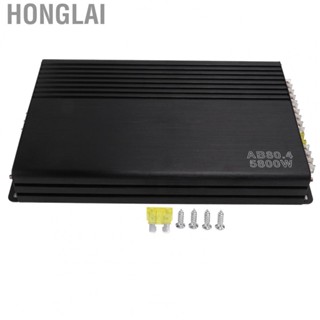 Honglai 4 Channel Car Amplifier  DC Power Low Distortion Car Amplifier  for Car