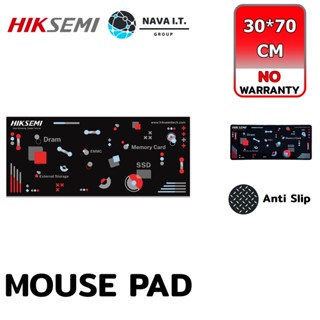 COINSคืน15%⚡FB9JMZV6⚡ แผ่นรองเมาส์สุดพรีเมี่ยม HIKSEMI MOUSE PAD ลาย1 (ขนาด 30 x 70 cm)