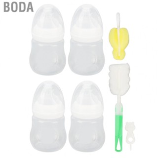 Boda Infant Bottle Set  Soft Dual Scale Infant Feed Bottle Set Safe  for Novice Parents for Breastfeeding