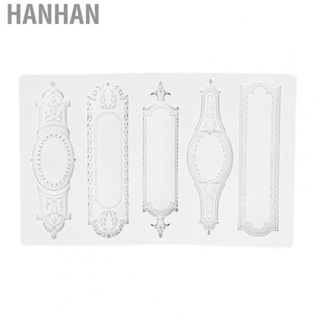 Hanhan Cake Mold Silicone Mold Unique Design Wide Uses for DIY Cake for Chocolate for Baking