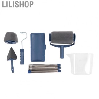 Lilishop Seamless  Roller Set No Splatter Plastic  Roller Tray Set for Wall