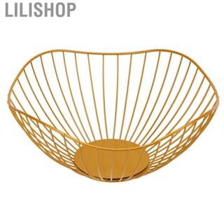 Lilishop Wire Fruit Bowl  Metal Wire Fruit  Strong Metal  for Vegetable