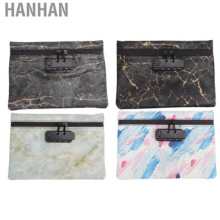 Hanhan Odor Proof Bag  Odor Proof Pouch Delicate  Zipper Closure PU Leather  for Outdoor