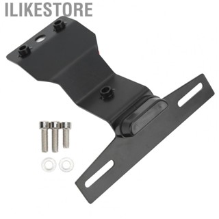 Ilikestore License  Mount Iron Black Motorcycle  License  Holder for Modification