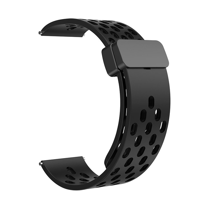 รูระบายอากาศสาย D Buckle Sport magnetic Band สายซิลิโคนอ่อนนุ่มสําหรับ Mibro Watch X1 A1 Lite2 lite 3 proWatch สายคล้อง