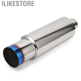 Ilikestore Exhaust Muffler Tip  High Strength Stainless Steel Outlet Exhaust Tip  Absorbing  for Car