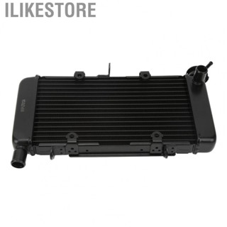 Ilikestore Motorcycle Radiator Cooler Fast Cooling Aluminum Motorcycle Cooler for Replacement