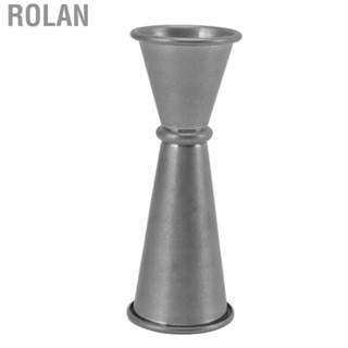 Rolan Cocktail Measuring Jigger  Flexible 1oz 2oz Double Head Jigger Roll Hem Professional  for Bartending