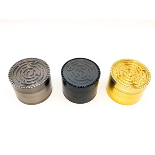 Grinder เครื่องบดสมุนไพร 🌿4ชั้น อลูมิเนียม ฟันคม  [พร้อมส่ง]