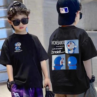 พร้อมส่ง เสื้อยืดแขนสั้น ขนาดใหญ่ แฟชั่นฤดูร้อน สําหรับเด็กผู้ชาย ไซซ์ 100-160 2023