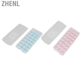 Zhenl Ice Mold  Tray Stackable Easy Release Large  Ice Tray for Home