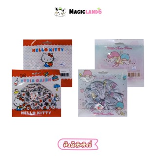 Hair Band Sanrio Characters ยางรัดผมโดนัท ผ้านุ่มพิมพ์ลายการ์ตูน ลิขสิทธิ์ซานริโอ