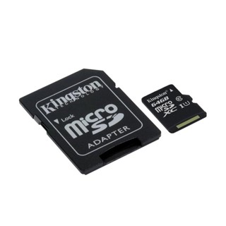 Kingston micro sd 64 gb class 10 รับประกันของแท้