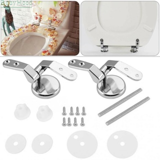 【Big Discounts】Toilet Lid Hinge 1 Pair Accessories Adjustable Bathroom Hinges Replacement#BBHOOD