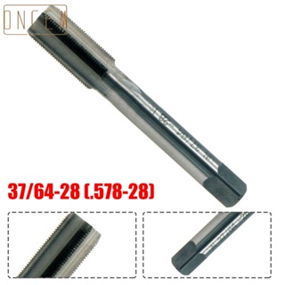 【ONCEMOREAGAIN】37/64-28 HSS Thread Tap (578"-28) High-speed Steel Metalworking Wear Resistance