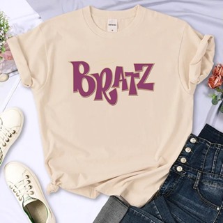 Bratz เสื้อยืด สไตล์ญี่ปุ่น ฮาราจูกุ สําหรับผู้หญิง