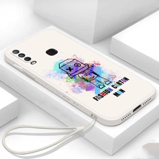 เคสโทรศัพท์มือถือ ซิลิโคนนิ่ม TPU ลายดอกไม้น่ารัก พร้อมสายคล้อง สําหรับ OPPO Reno5 Reno5pro Reno 5pro+ Reno6 Reno6 4g Reno6pro Reno6 pro + Reno7 4g Reno7 5g Reno7 z