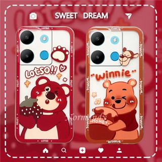 เคสโทรศัพท์มือถือแบบนิ่ม TPU ใส ลายการ์ตูนวินนี่ เดอะ พูห์น่ารัก สําหรับ Infinix Note 30 Pro VIP 30i Hot 30 Play NFC Free Fire Smart 7 HD Plus 4G 5G