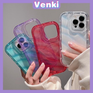 Venki - เข้ากันได้สำหรับ เคส iphone 11 เคสไอโฟน เคสไอโฟน11  เคสใส TPU เคสนิ่มถุงลมกันกระแทก Simple Multicolor เข้ากันได้กับ iPhone 14 13 Pro max 12 Pro Max 11 xr xs max 7Plus 8Plus