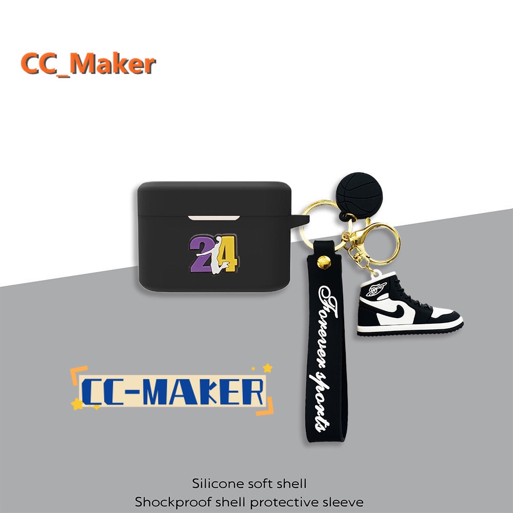 1MORE Pistonbuds Buds Pro Protective Case Creative Shoes Pokémon Pikachu Keychain Pendant 1MORE Pist