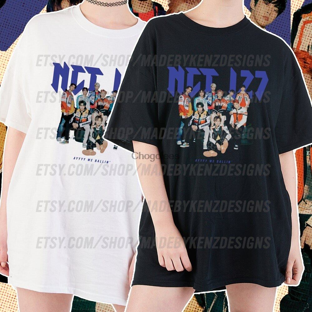 ยินดีต้อนรับ 3 เสื้อยืดแฟชั่น NCT 127 Kpop ร็อค Tee ลำลองชายแขนสั้น O-คอแฟชั่นพิมพ์ผ้าฝ้าย100% ฤดูร้