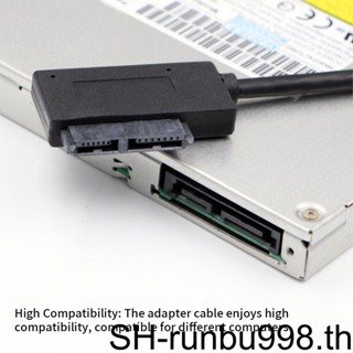 (runbu) อะแดปเตอร์สายเคเบิ้ล USB2 0 SATA สําหรับคอมพิวเตอร์ แล็ปท็อป