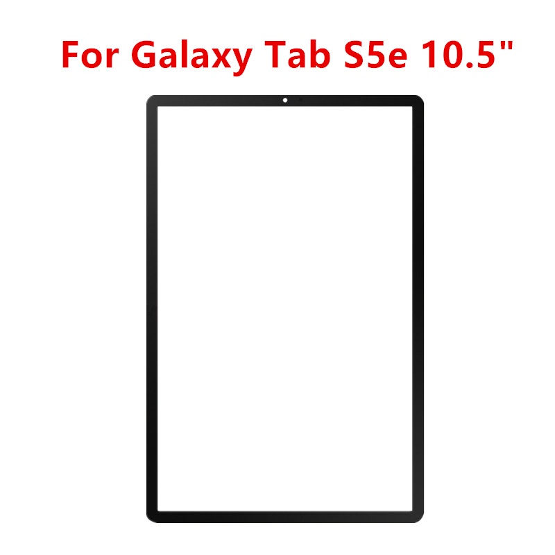 แผงสัมผัส T720 T725 สําหรับ Samsung Galaxy Tab S5e 10.5" Sm-t720 อะไหล่ซ่อมแซมหน้าจอ LCD กระจกด้านนอก