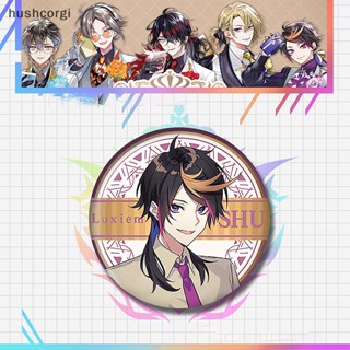 [hushcorgi] เข็มกลัด ลายอนิเมะ Luxiem Rain Vtuber Clubs SHU MYSTA IKE LUCA สําหรับตกแต่งเสื้อผ้า พร็อพคอสเพลย์