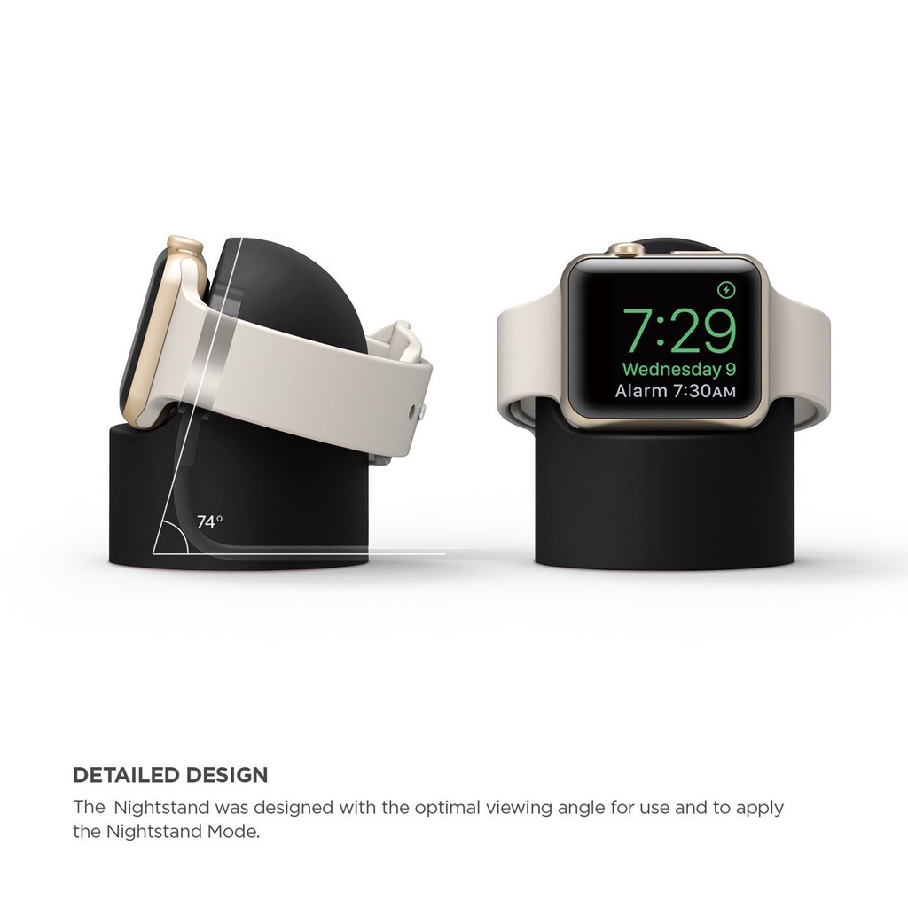แท่นชาร์จซิลิโคน แท่นชาร์จไร้สาย สําหรับ Apple Watch 7 6 5 SE