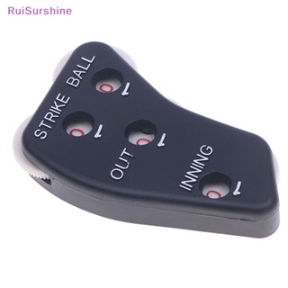 Ruisurshine ใหม่ แถบพลาสติก กันลื่น จับสบาย สําหรับฝึกผู้ตัดสิน